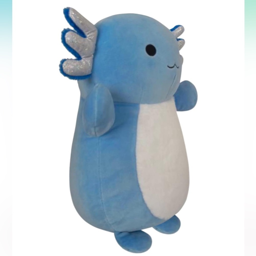 14” Squishmallows HugMees Blue Axolotl New Without Tags - Picture 2 of 4